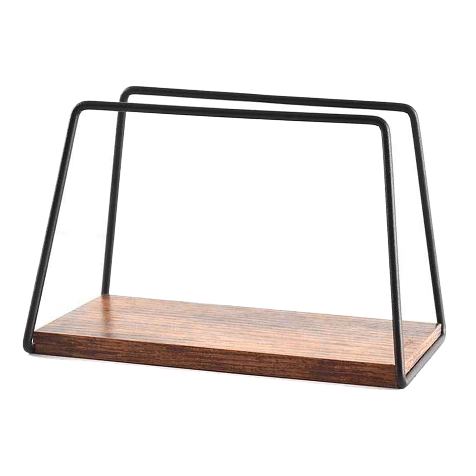 Bothyi - Estación De Soporte De Filtro De Goteo De Café Base De Madera Para Entusiastas Del Café Base De 20,1x11 Cm