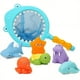 thumbnail image 1 of Bath Toy Set Water Spraying Discoloration Floating Shark Fishing Shaped Play Set Animals Squirt Toy Games Swimming Bathroom Pool Accessories For Babies Kids Children, 1 of 2