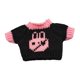 thumbnail image 1 of Suéter De Manga Corta Con Figura De Peluche Para Hacer Tus Mu?ecas De Moda Para Mu?ecas De 7,87 Pulgadas Con Cabeza De Conejito, 1 of 5