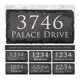 thumbnail image 1 of Placa Address Placa Sassy Squirrel Ink personalizada, piedra de pizarra, 1 of 9