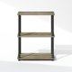 thumbnail image 5 of Estantería Furinno Turn‑N‑Tube de 3 Niveles en Roble Francés/Negro, 5 of 6
