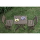 thumbnail image 4 of Set Juego Terraza Plegable Plastico Mesa + 2 Sillas Cafe, 4 of 6