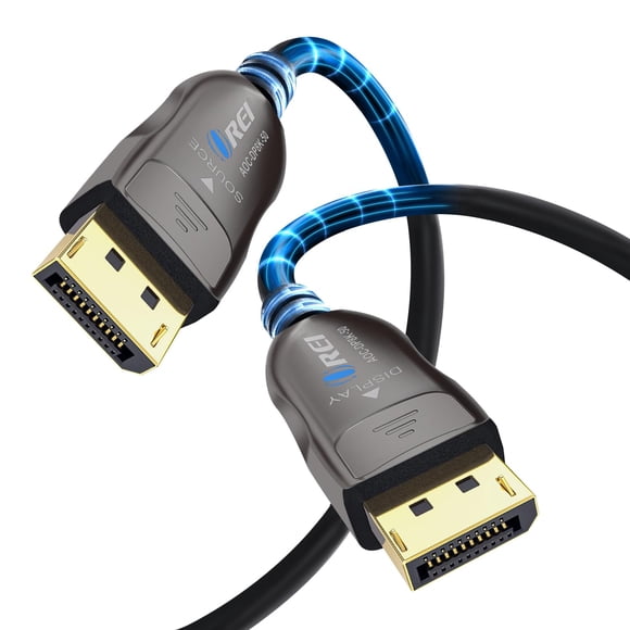 Cable DisplayPort OREI 15,24 m 8K 54 Gbps VRR