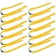 thumbnail image 1 of Bandas de goma para tirachinas, 12 unidades, bandas planas de goma para tirachinas de 0,75 mm, bandas de repuesto para tirachinas de caza, bandas planas de repuesto para tirachinas Gatoapult (naranja), 1 of 7