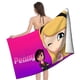 thumbnail image 4 of Penny Toalla de playa de secado rápido con diseño temático, regalo para mujeres y niñas, ideal para cumpleaños, fans, amantes de la música, uso en la playa o al aire libre, 78 × 150 cm, 4 of 6