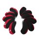 thumbnail image 5 of 11 Piezas De Protector De Cabeza De Hierro De Golf, Cubiertas De Cabeza De Palos De Golf Numeradas En Rojo, 5 of 5