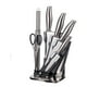 thumbnail image 1 of Juego Cuchillos 7 Piezas Acero Inoxidable Soporte Cocina, 1 of 2