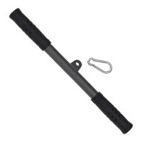 Magideal - Accesorio Para Máquina De Cable De Barra Extraíble Lat, Barra Recta De Fitness Con Mango Para Entrenamiento De Fuerza De Construcción Muscular 480X25Mm