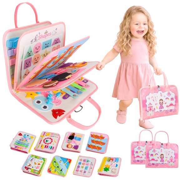 Tablero de Actividades Lercaii 20+ – Juguete Sensorial