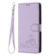 thumbnail image 1 of Funda tipo cartera FOXDOCK para infinix Note 40 Pro 4G con soporte, ranuras, RFID, diseño de gato, 1 of 5