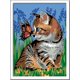 thumbnail image 3 of Kit de pintura por números Ravensburger CreArt Best Friends a partir de 9 años, 3 of 6