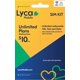 thumbnail image 1 of Kit de tarjeta SIM Lycamobile USA 5G/4G con plan prepago ilimitado, 1 of 7