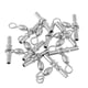 thumbnail image 5 of 10 Uds. Conector De Aparejos Giratorios De Grúa De Línea Cruzada Giratoria De Crimpado De Pesca De 15mm, 5 of 5