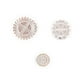 thumbnail image 1 of 3pcs Set Plastic Gear Shape Plunger Fondant Cutter Cake Decorating Tools Cookie Baking Mold Decorating Accessories Sugarcraft, 1 of 4