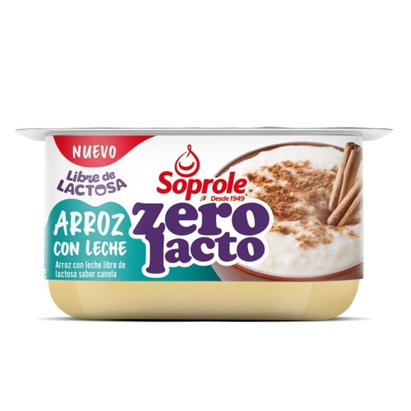 Arroz con Leche sin Lactosa Sabor Canela Pote, 130 g