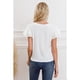 thumbnail image 4 of Polera Mujer Algodon Elasticada Manga Corta Broderie 3316, 4 of 4