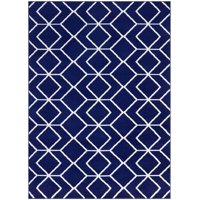 Modalfo - Alfombra Kashan King Azul Marino 153 X 213 Cm