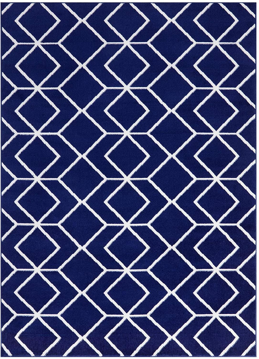 Modalfo - Alfombra Kashan King Azul Marino 200 X 290 Cm