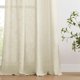 thumbnail image 4 of Cortinas Joydeco Mezcla de Lino Juego de 2 Paneles 180x130 cm Natural, 4 of 9