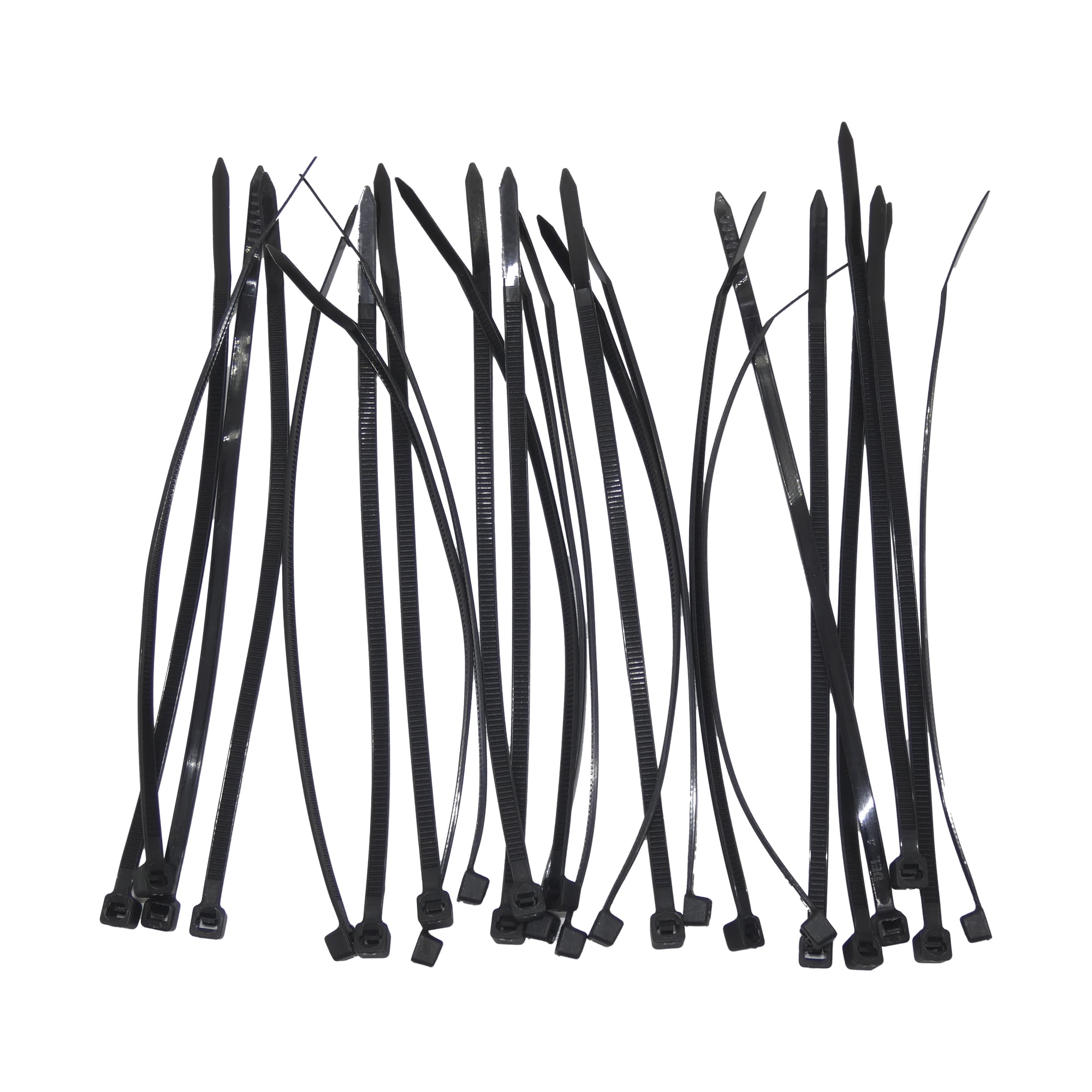 Amarras Plásticas Negra 150x3mm 25 Unidades Macrotel