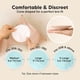 thumbnail image 3 of Organic Nursing Pads, 14 almohadillas de lactancia lavables, 3 of 3