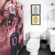 thumbnail image 5 of Kylian Mbappé Cortina de Ducha para Baño Decoración del Hogar, Cortinas de Baño Impermeables Duraderas, Cortina de Baño, Decoración de Baño para Adultos Niñas Niños, Regalos para Casa 119cmX180cm, 5 of 6
