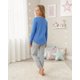 thumbnail image 4 of Pijama Niña Estampado Super Star Celeste multicolor 10, 4 of 7