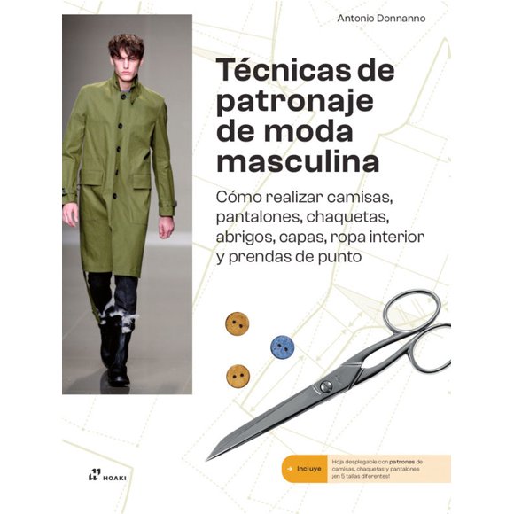 TECNICAS DE PATRONAJE DE MODA MASCULINA