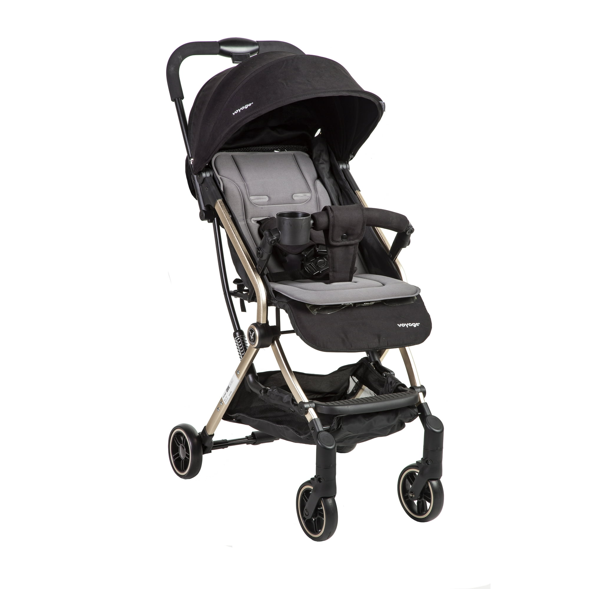 Voyage - Coche Paseo Maleta Mike Dorado Black