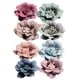 thumbnail image 1 of 10 piezas de cabezas de flores de camelia para accesorios de cabello diy 4.5cm multicolor, 1 of 3