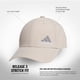 thumbnail image 2 of Gorra adidas Release 3 Structured Stretch Fit para hombre, 2 of 6