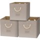 thumbnail image 1 of Cubo de Almacenamiento Simple Houseware Beige 33 cm - Juego de 3, 1 of 7
