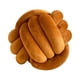 thumbnail image 4 of Bola De Nudo Redondo Almohada Accesorios De Fotografía Redondos Para La Decoración Del Hogar 22 Cm Caramelo, 4 of 5