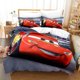 thumbnail image 1 of Lightning Mc-Queen 3 PCS Comforter Set with 2 Pillowcases,Lightning Mc-Queen Bedding Set Sheet Set for Kids Adults,All Season Lightweight, 1 of 5
