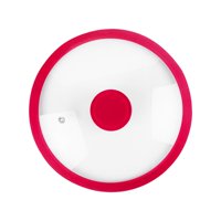 Bothyi - Tapa De Repuesto De Silicona Para Sartenes, Sartenes, Ollas, 33 Cm, Color Rojo