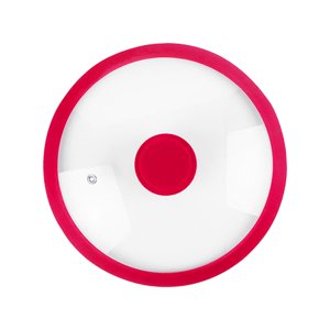Bothyi - Tapa De Repuesto De Silicona Para Sartenes, Sartenes, Ollas, 33 Cm, Color Rojo