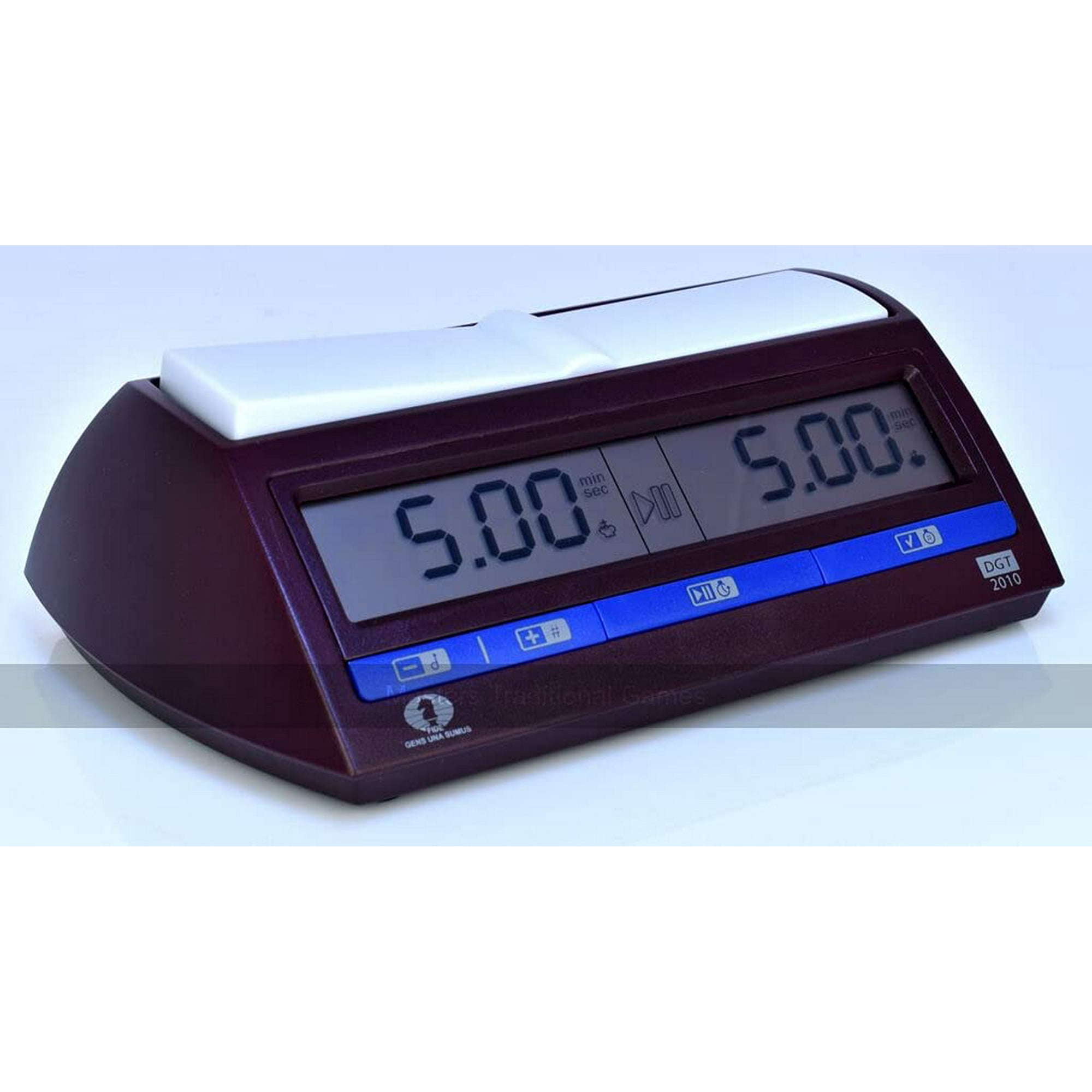 Philos - Reloj Digital De Ajedrez Dgt 2010 Xl Para Ajedrez Y Juegos De Mesa