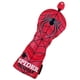 thumbnail image 1 of PU Golf Wood Headcover Golf Club Head Cover Unisex Golfista Regalo Red Fairway, 1 of 5