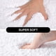 thumbnail image 4 of Alfombrilla de ducha curva de esquina, microfibra superabsorbente, antideslizante, para baño con salida de cuarto de círculo, color blanco, 45 x 100 cm, 4 of 5