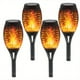 thumbnail image 1 of 2pcs/4pcs/6pcs/8pcs/12pcs Solar Torch Light With Flickering Flame, Solar Flame Torch For Garden Decorations, Waterproof Solar Outdoor Lights For Landscape Party Decoration - Auto On/Off, 1 of 5