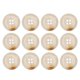 thumbnail image 1 of Uxcell 12Pcs Botón de Costura de Resina, 28mm 1 1/8 pulgadas 4 Agujeros Botones Redondos para Abrigo, Traje de Hombre, Ropa de Vestir, Caqui, 1 of 7