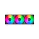 thumbnail image 2 of Cooler Master SickleFlow Edge 360 ARGB 3 x120mm Chassis Fan in Black, 2 of 3