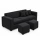 thumbnail image 3 of Living Venus 3 Cuerpos + 2 Pouf Negro, 3 of 4