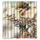 thumbnail image 1 of Cortina de ducha con diseño de la bestia de Attack on Titan, juego de cortinas de baño con ganchos, tamaño 66 x 72 pulgadas, 1 of 3