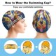 thumbnail image 3 of Karate Kid Gorro de Natación de Licra, Gorro de Baño de Tela Cómoda, Gorro Elástico Antideslizante para Hombres, Mujeres y Niños, 3 of 6