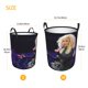 thumbnail image 5 of Nicki Minaj Cesta de lavandería de gran capacidad redonda con asa, bolsa para ropa sucia plegable, almacenamiento para dormitorio, baño y lavadero 44x35 cm, 5 of 6