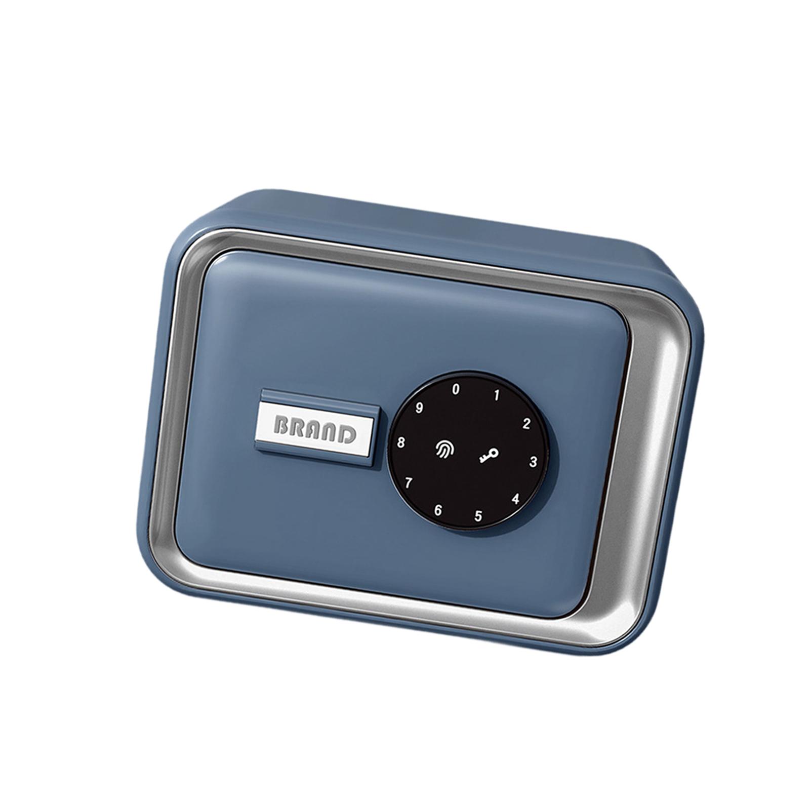 Magideal - Alcancía Con Contraseña Electrónica, Hucha, Contador, Código, Cerradura Con Llave, Banco Para Año Nuevo, Acción De Gracias, Cumpleaños, Regalo Para Ni Azul