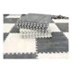 thumbnail image 2 of Pack 10 Pisos Encastrables De Felpa 30x30 Cm Gris Y Blanco, 2 of 5
