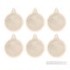 thumbnail image 4 of 6 Piezas De Rodajas De Madera DIY Encantos Chip Para Decoraciones De árbol De Navidad De Vacaciones De Navidad, 4 of 5