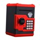 thumbnail image 2 of Mini ATM Auto Depósito Banco De Dinero Monedas En Efectivo Electrónicas Caja De Ahorro Negro Rojo, 2 of 5